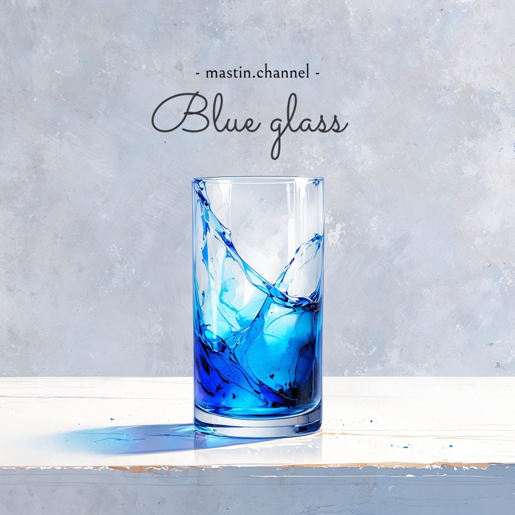 Blue glass